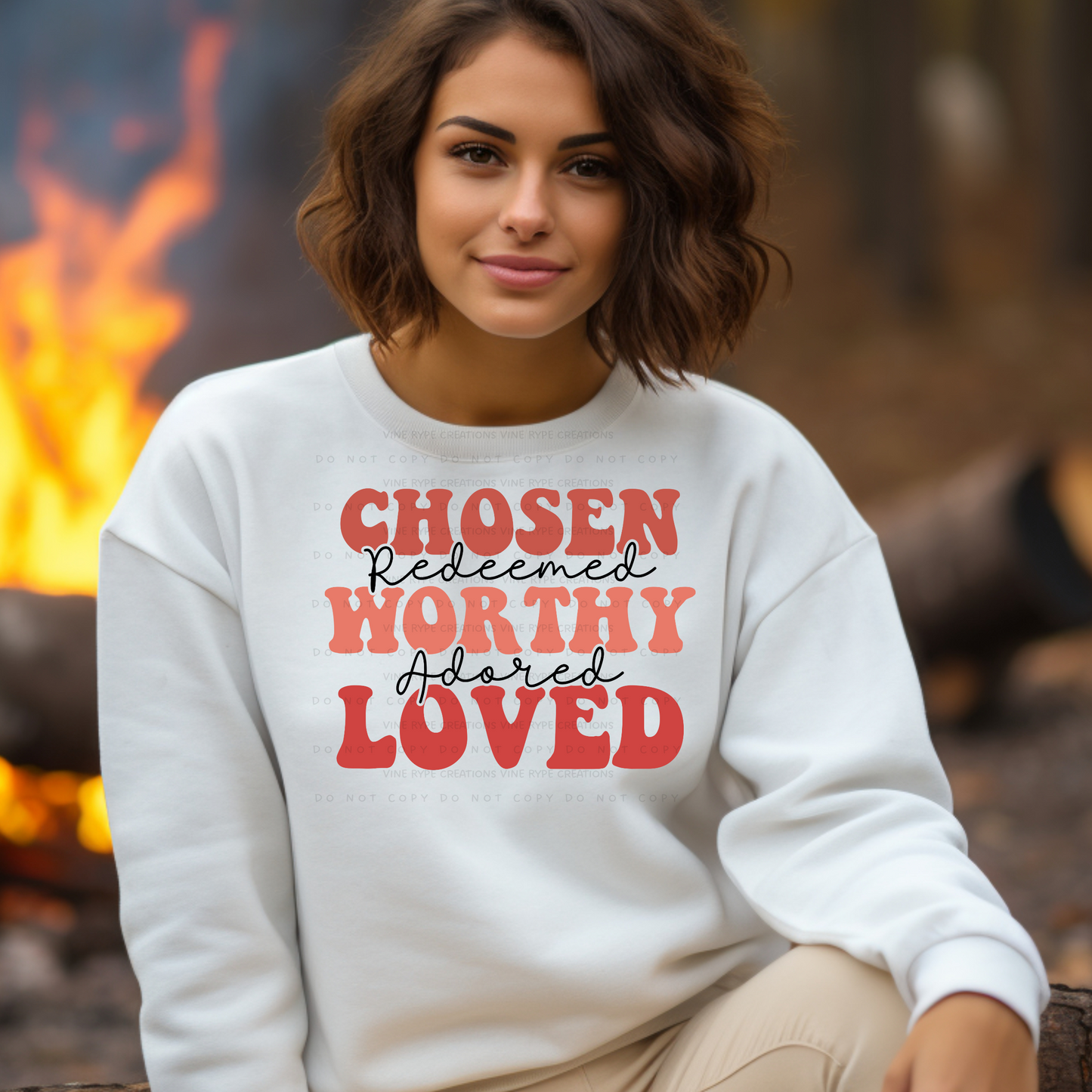 Chosen Worthy Loved Valentine Collection