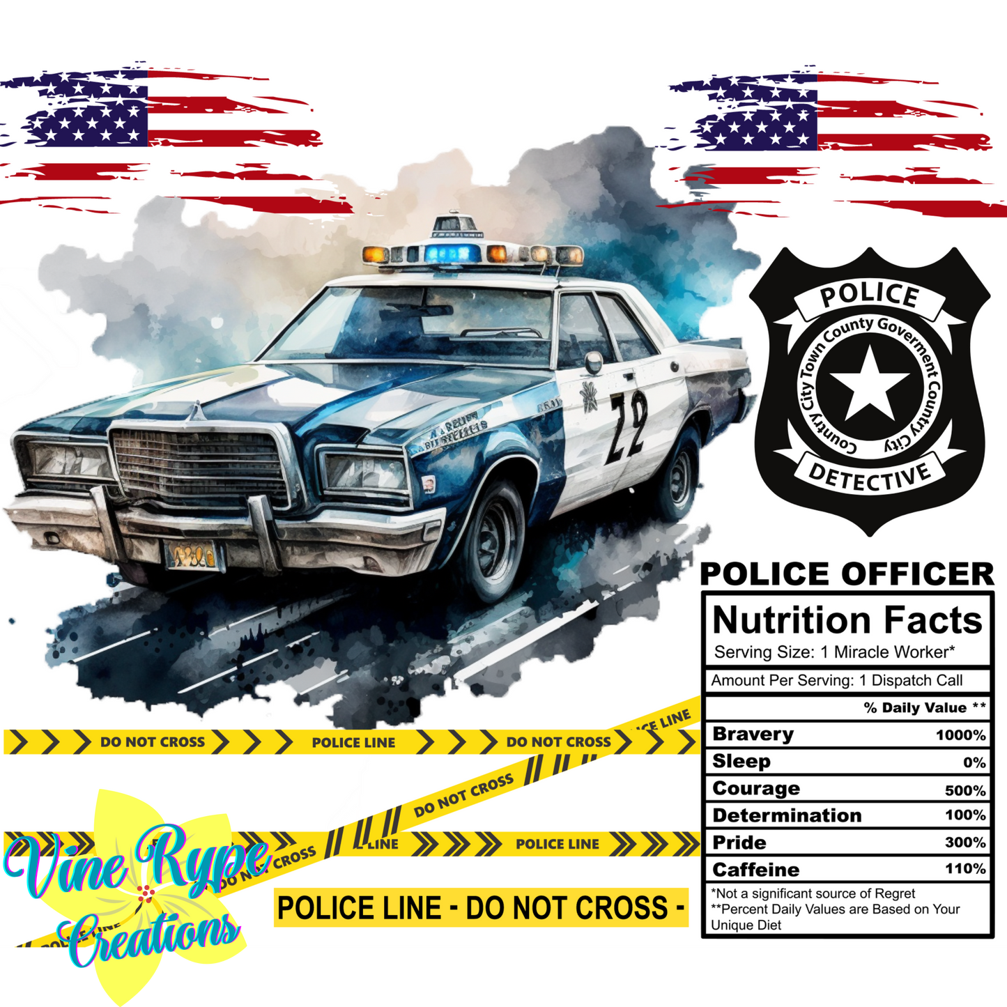 What Police Are Made Of Tumbler