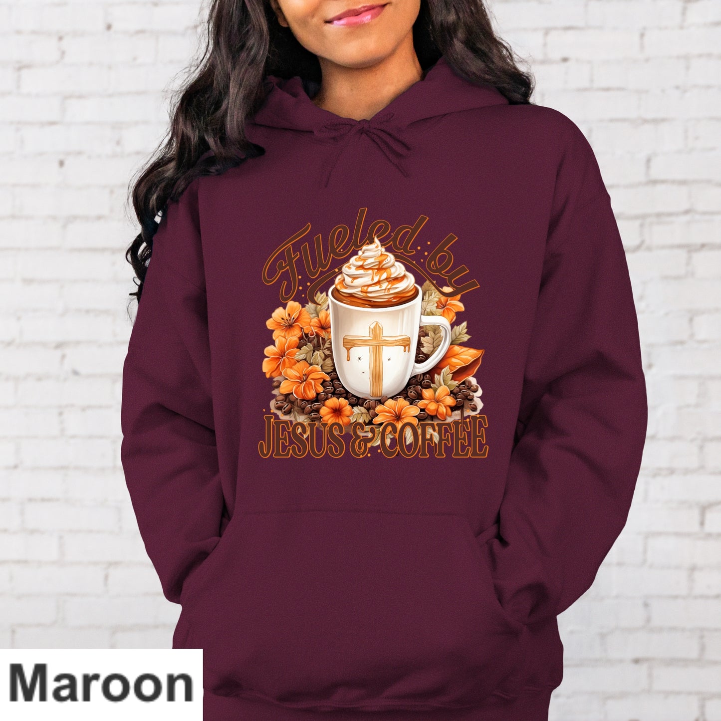 Fueled By Jesus And Coffee Hoodie