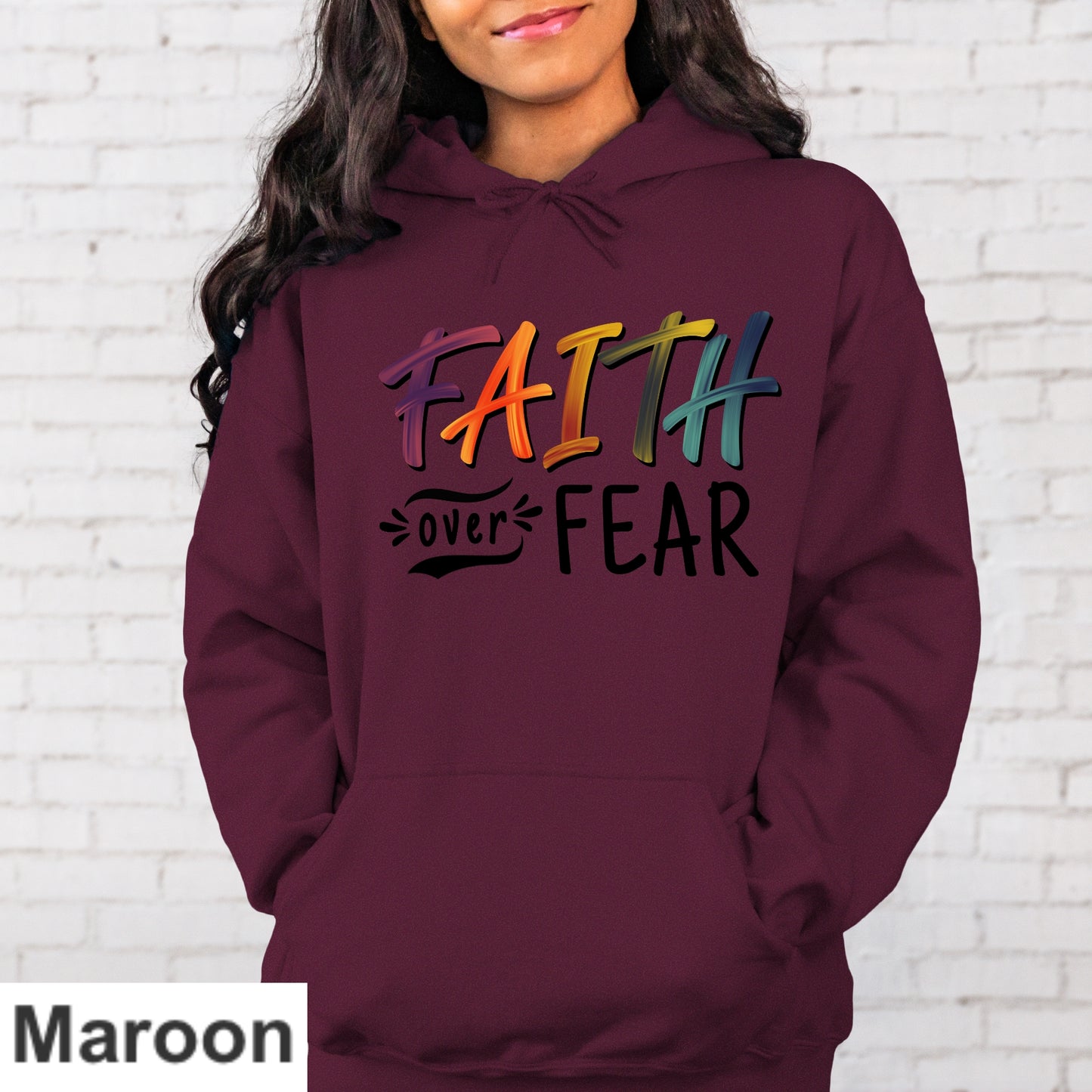 Faith Over Fear Hoodie