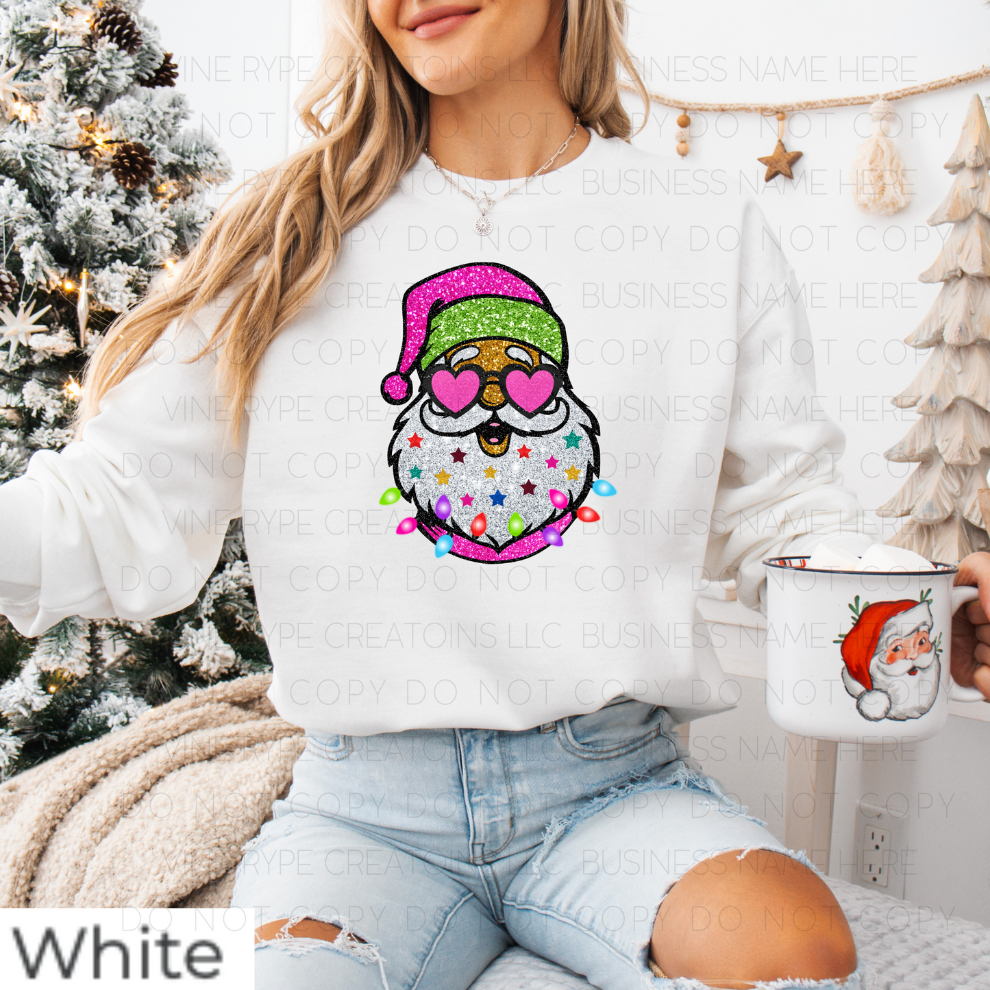 Glitter Santa Collection