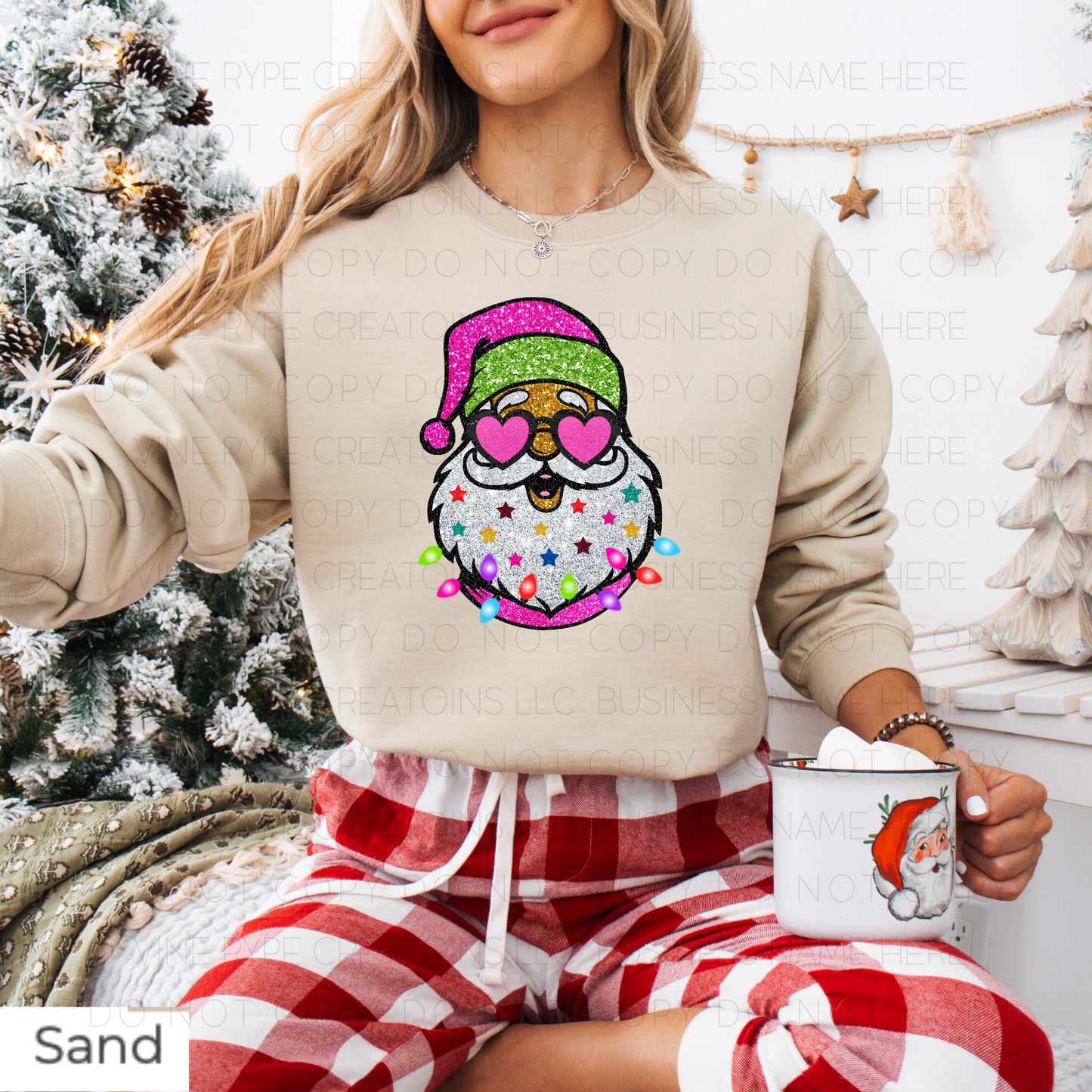 Glitter Santa Collection