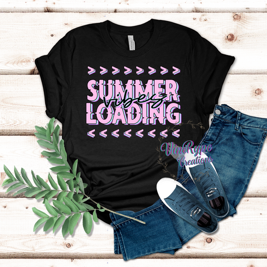 Summer Vibes Loading T-shirt