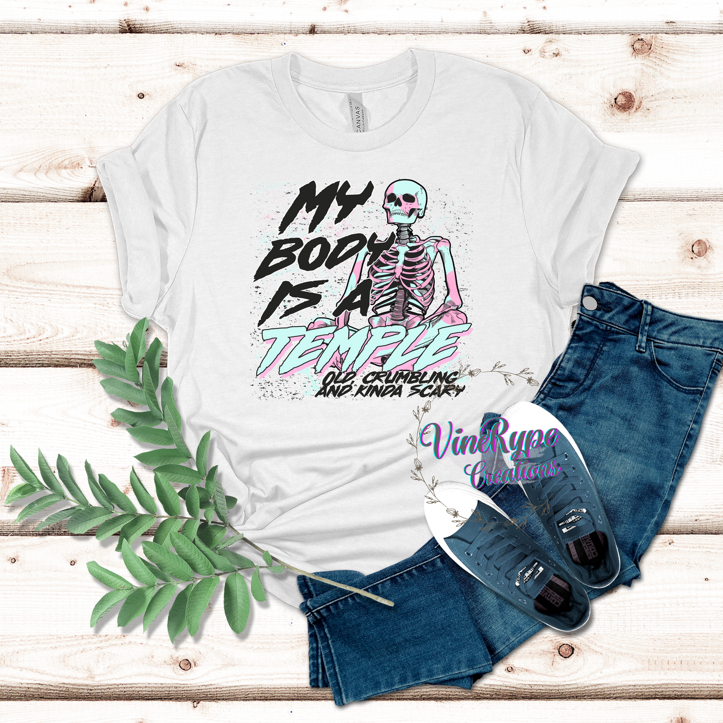 My Body Is A Temple (Old Crumbling And Kinda Scary) T-shirt