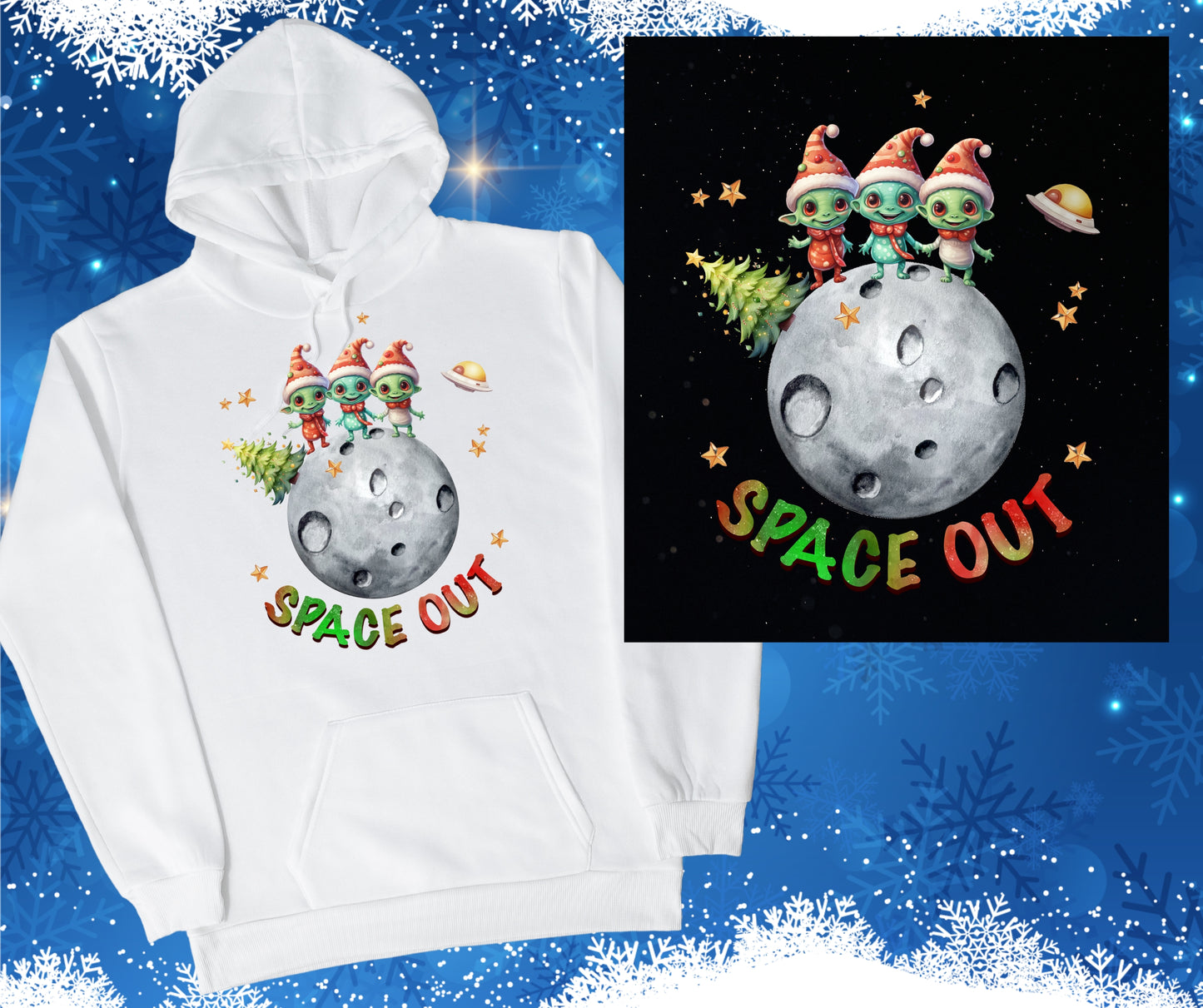 Alien Christmas Sweatshirt