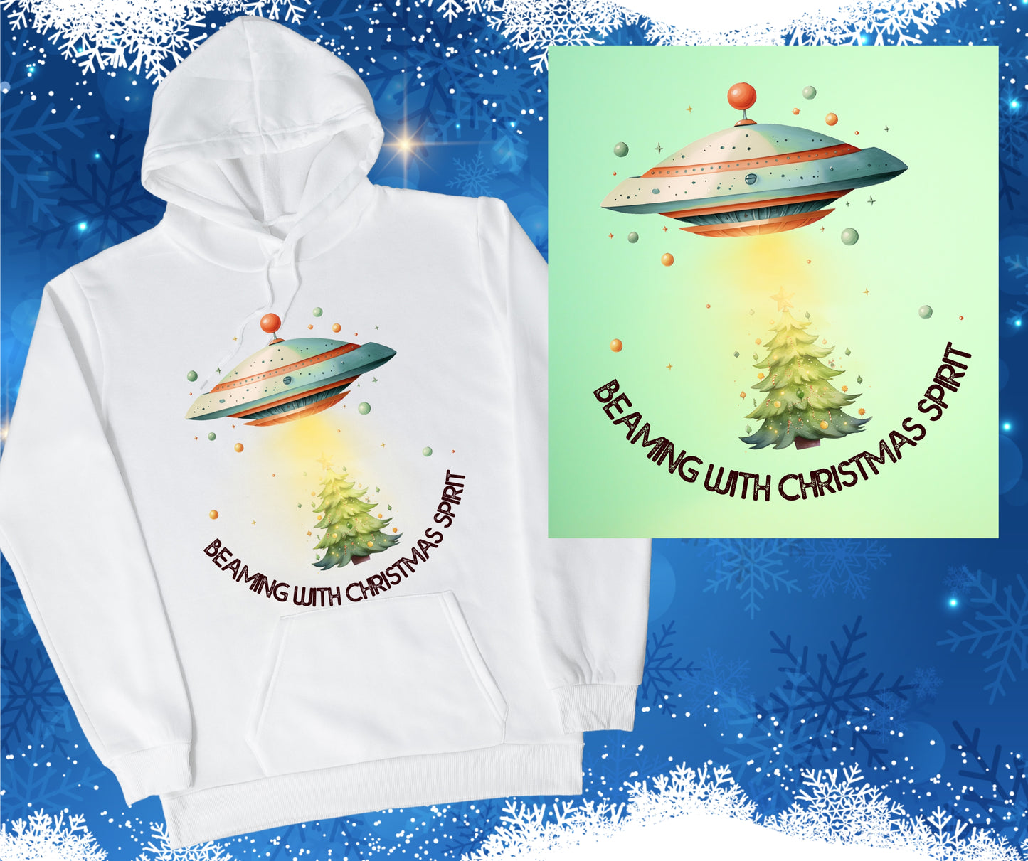 Alien Christmas Sweatshirt