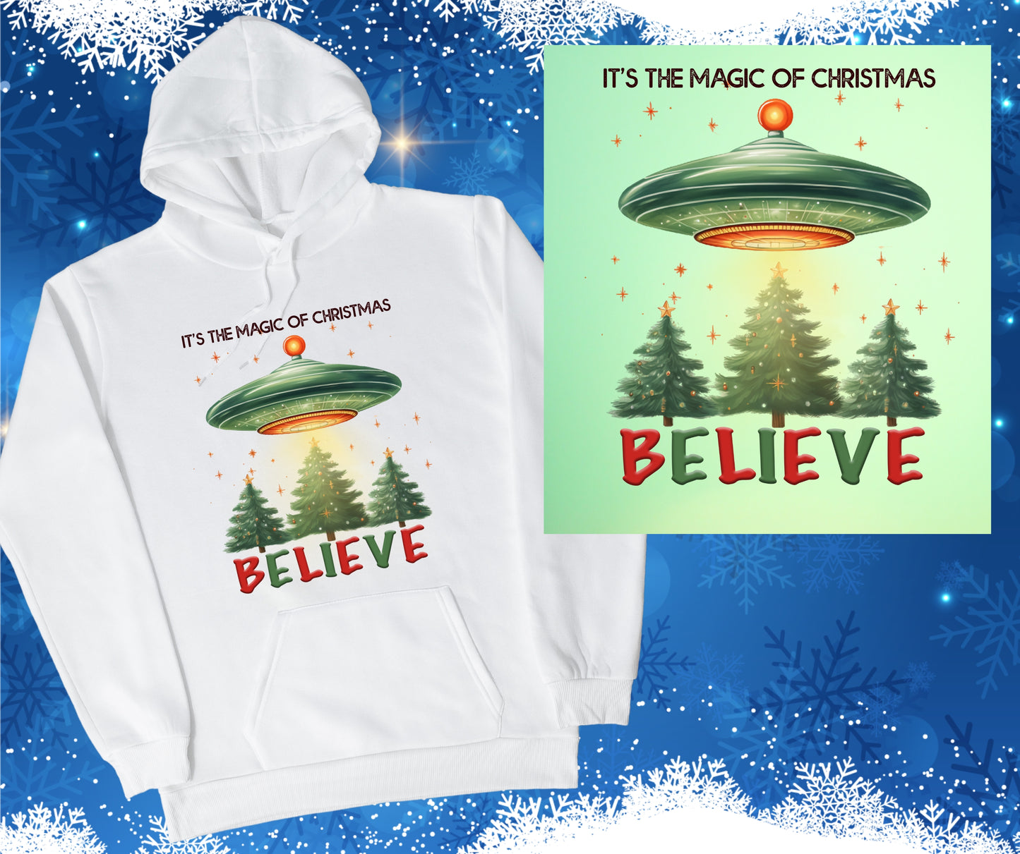 Alien Christmas Sweatshirt