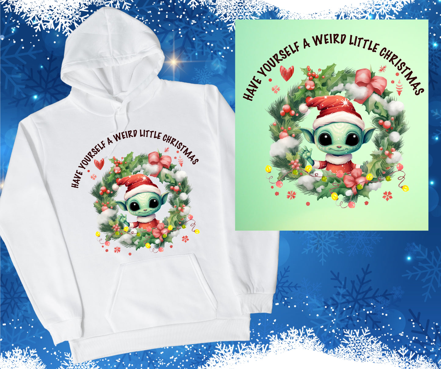 Alien Christmas Sweatshirt