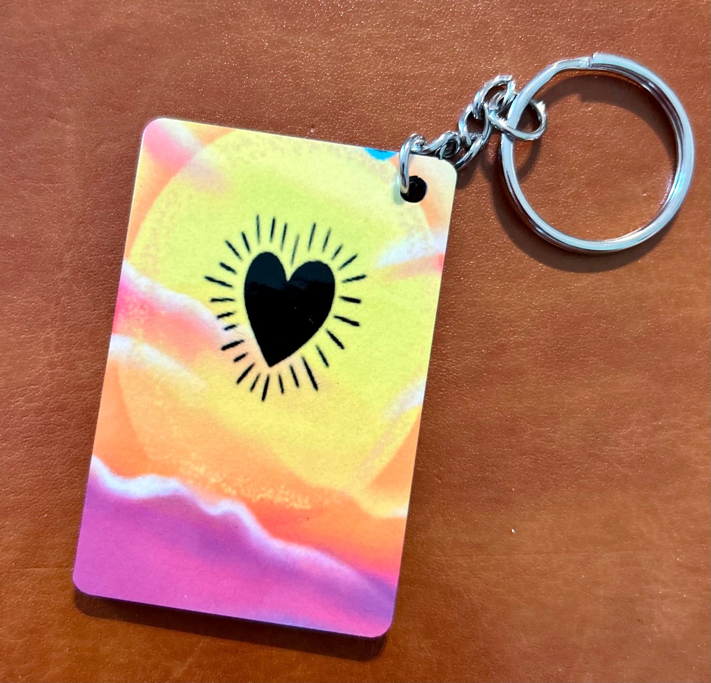 'Stay Salty" Sublimation Keychain