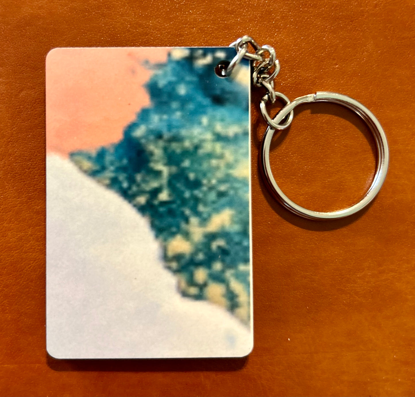 "Chosen, Blessed, Forgiven, Redeemed" Sublimation Keychain