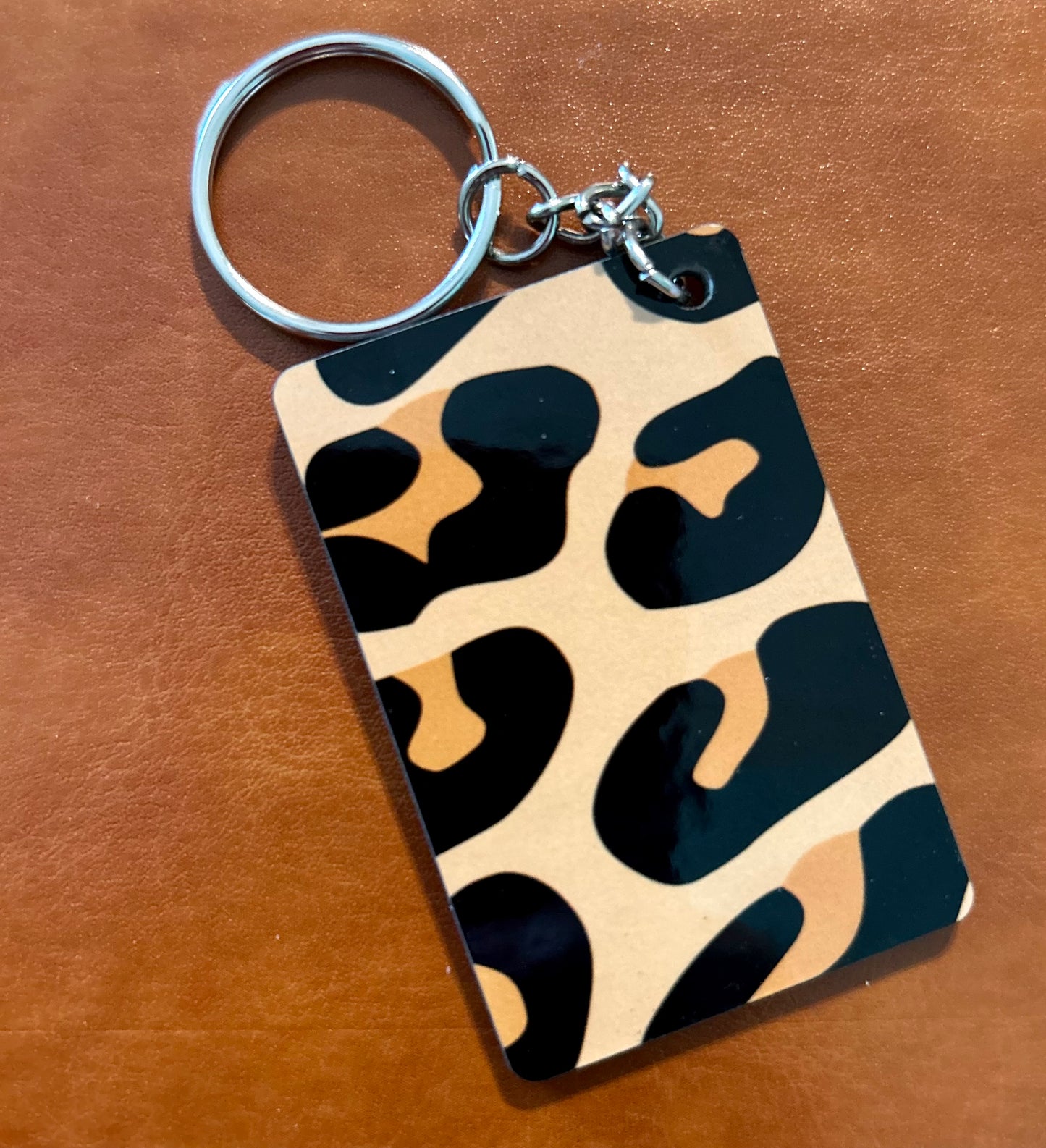 "Holy With a Hint of Hood" Sublimation Keychain