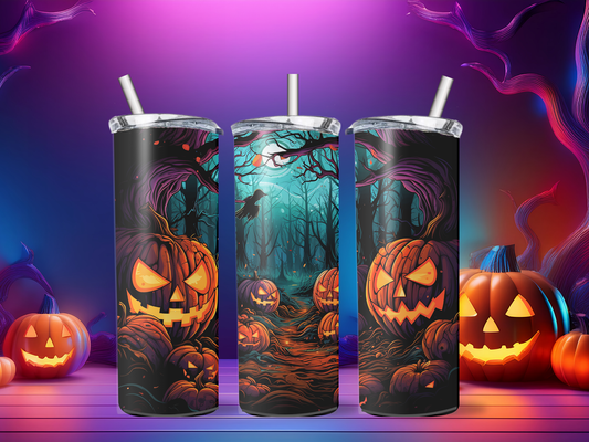 Spooky Pumpkin Tumbler