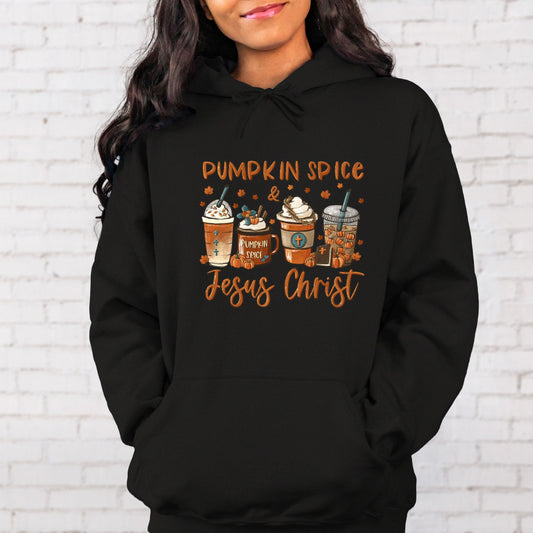 Pumpkin Spice Jesus Christ  Hoodie