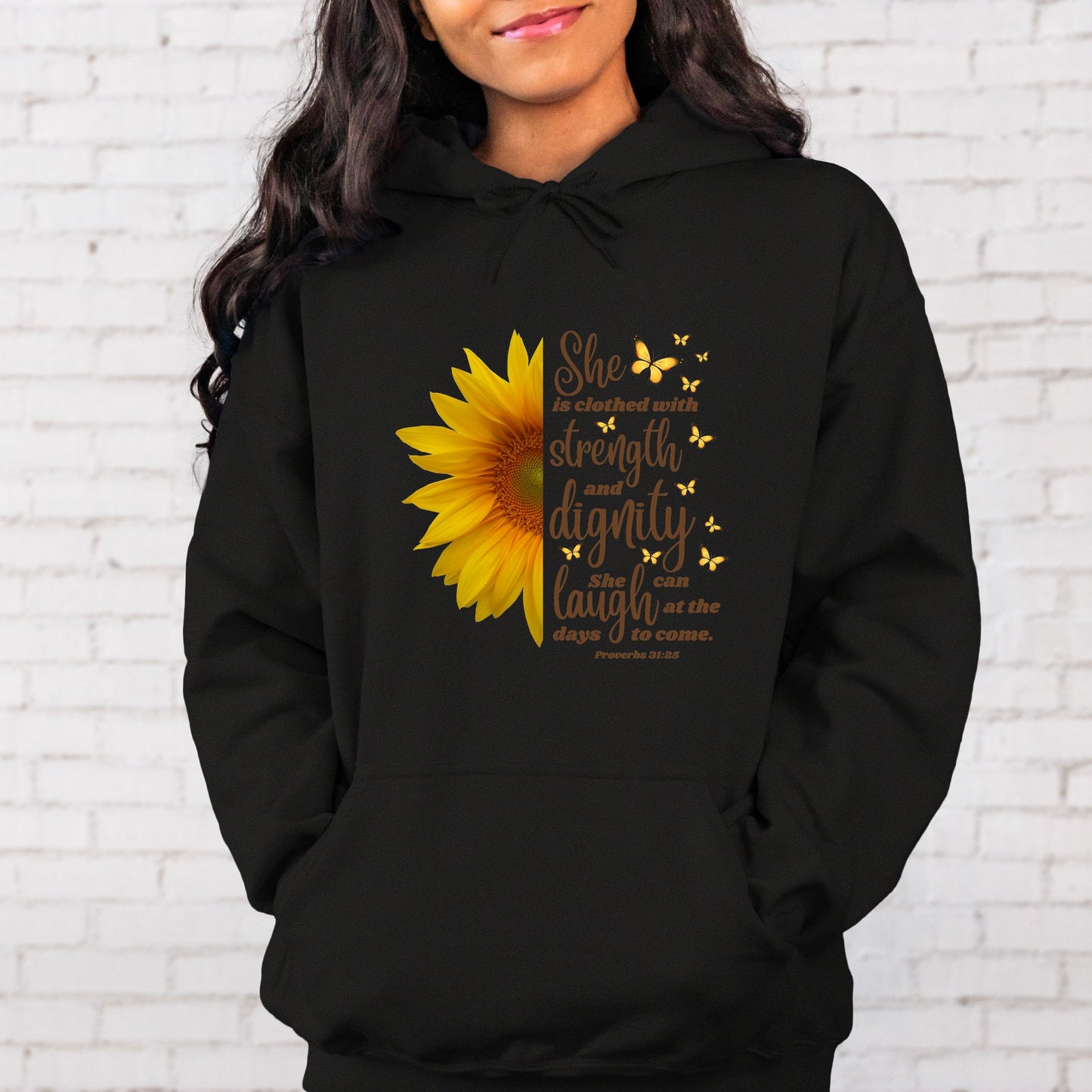 She Is Clothed With Strength Hoodie