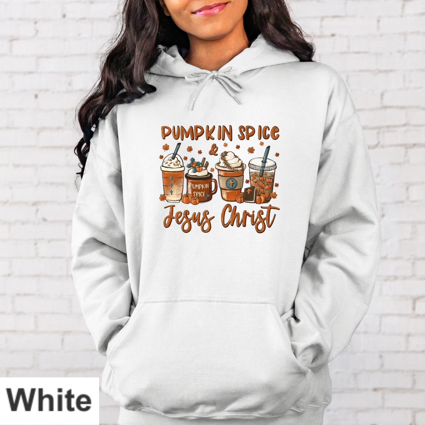 Pumpkin Spice Jesus Christ  Hoodie