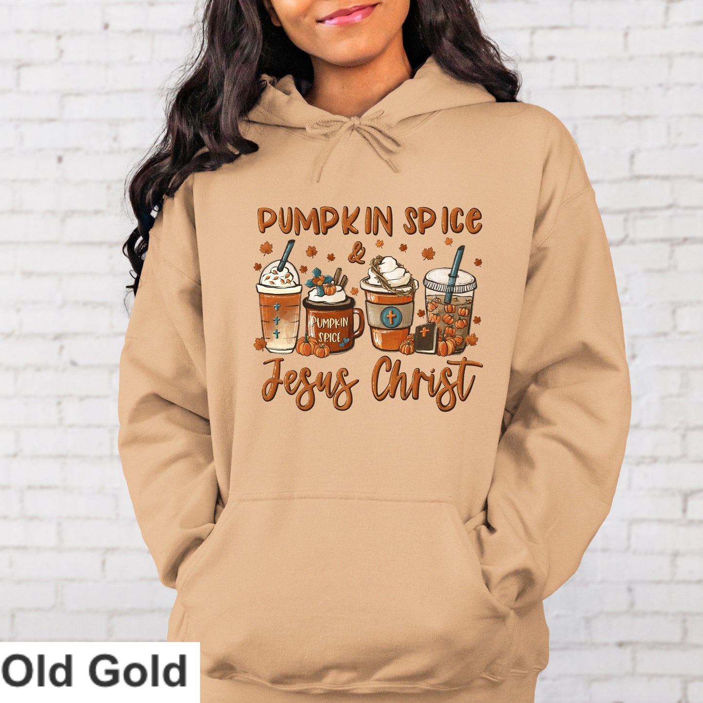 Pumpkin Spice Jesus Christ  Hoodie