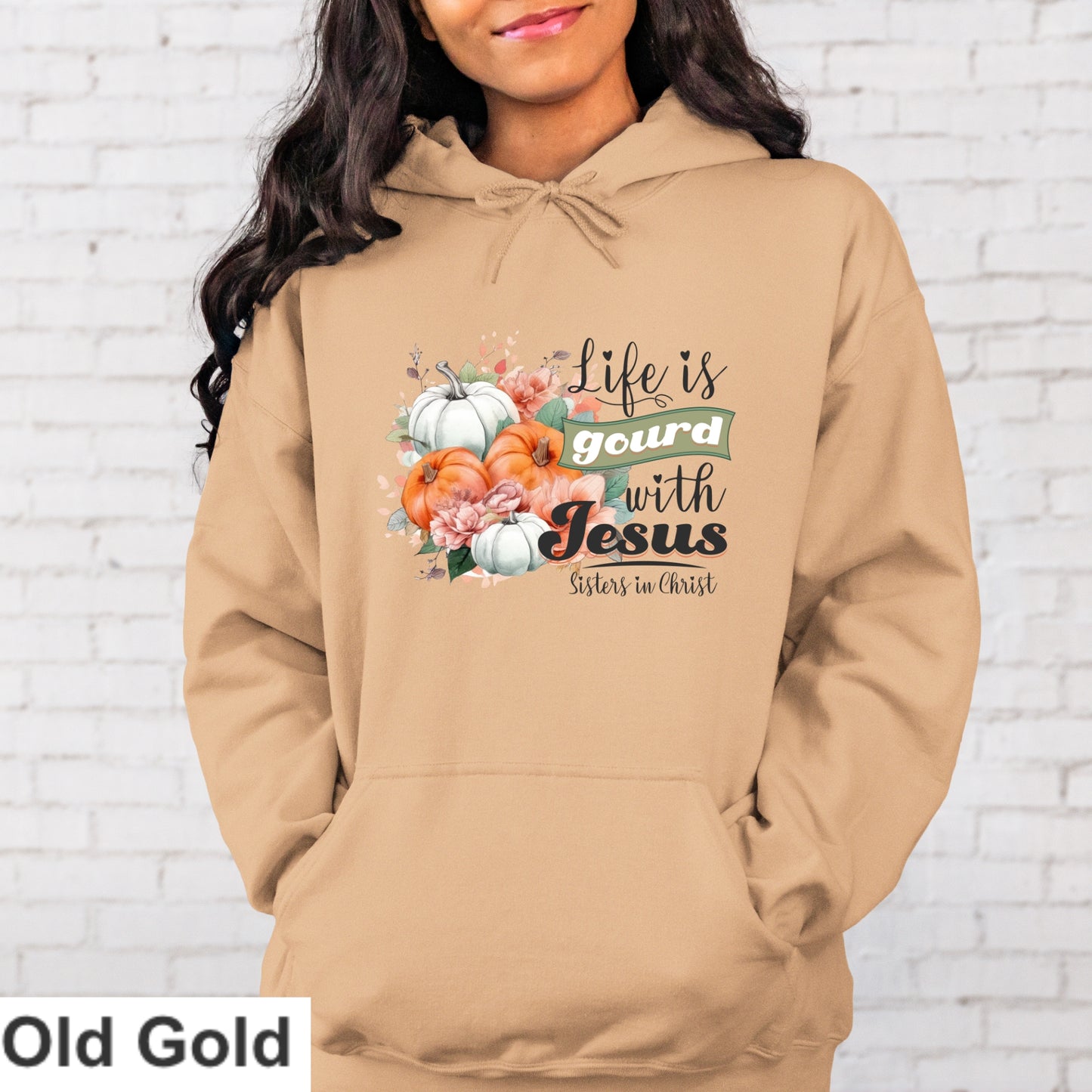 Life Is Gourd With Jesus Hoodie