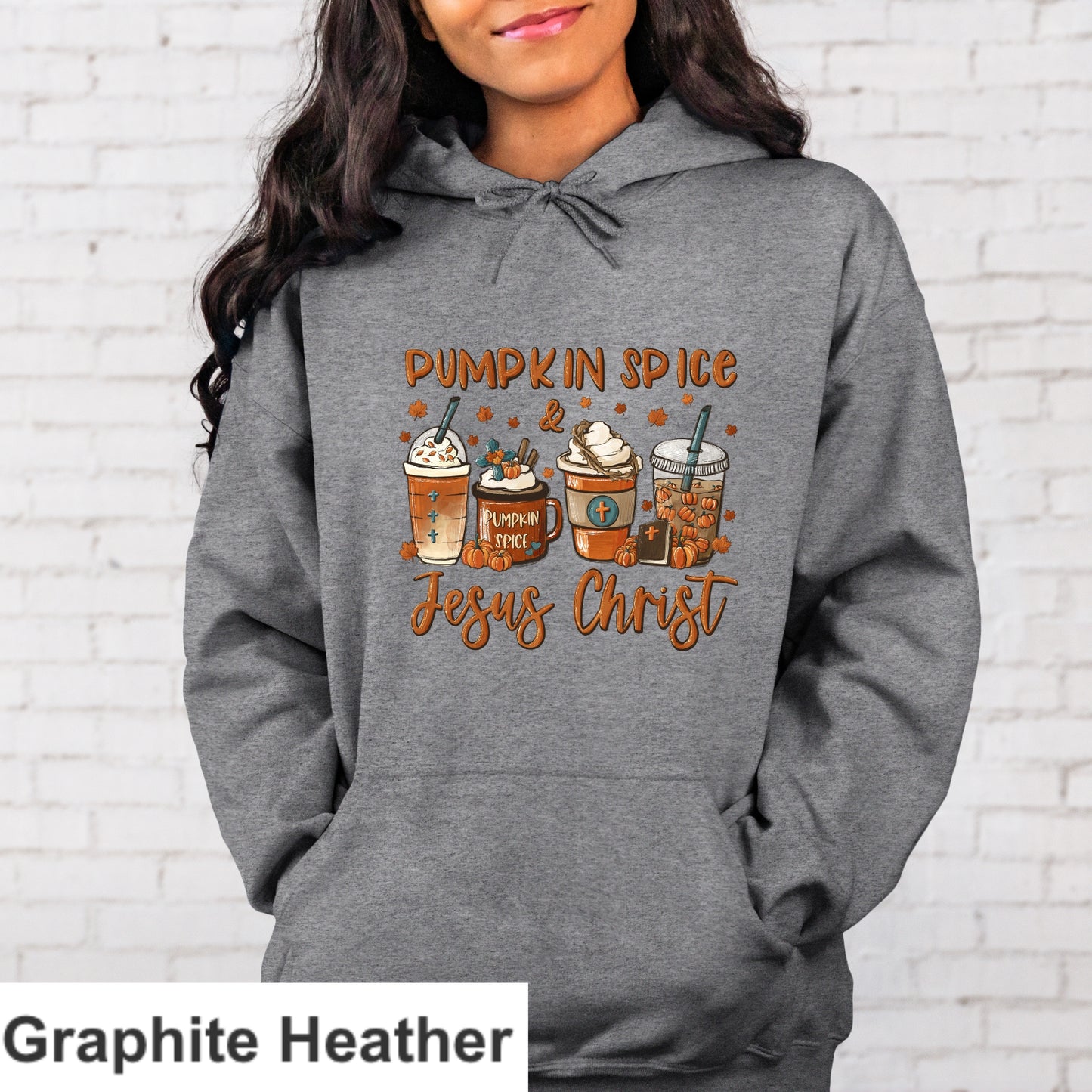 Pumpkin Spice Jesus Christ  Hoodie