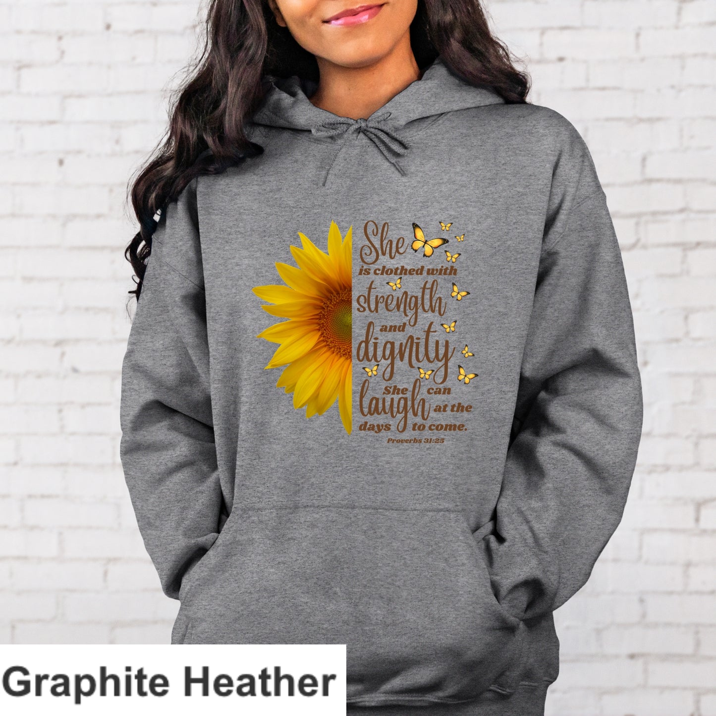 She Is Clothed With Strength Hoodie