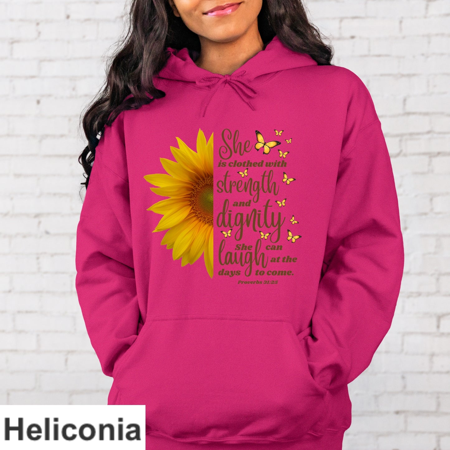 She Is Clothed With Strength Hoodie