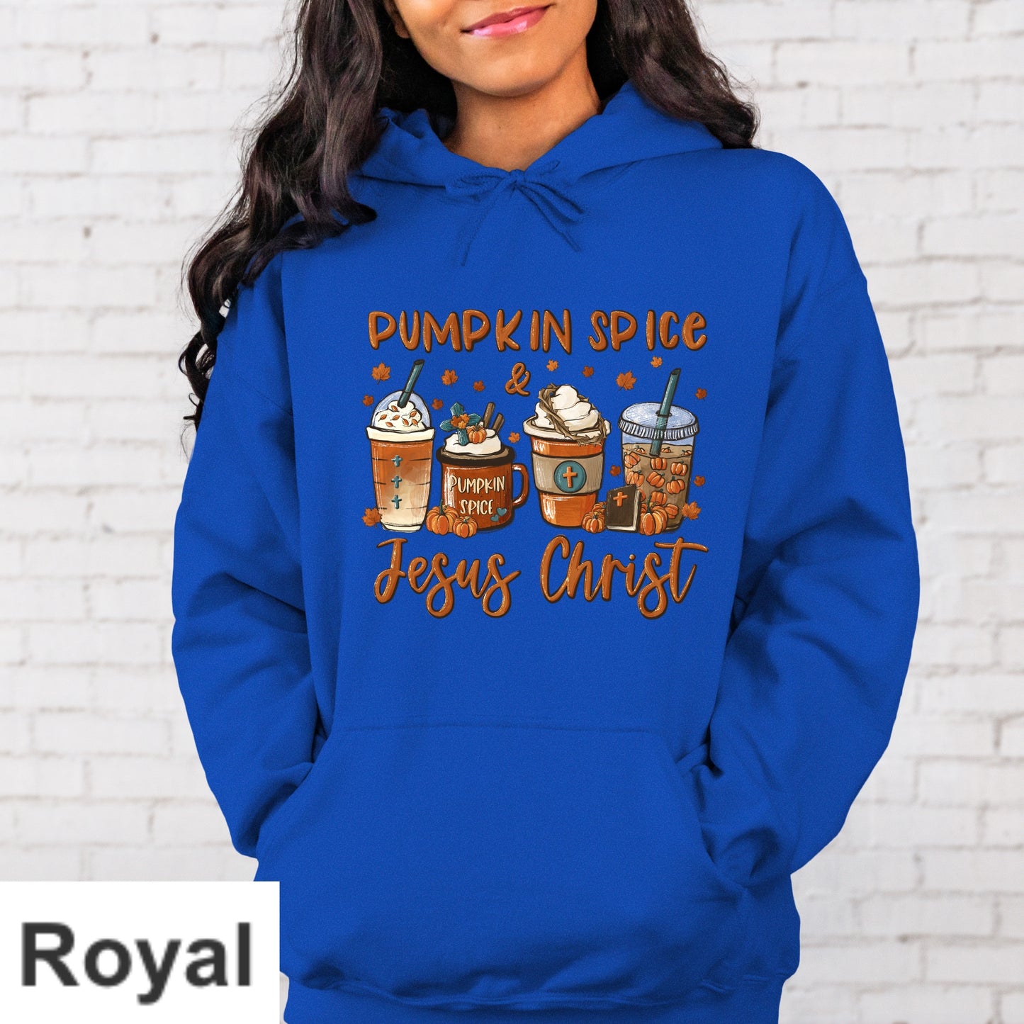 Pumpkin Spice Jesus Christ  Hoodie