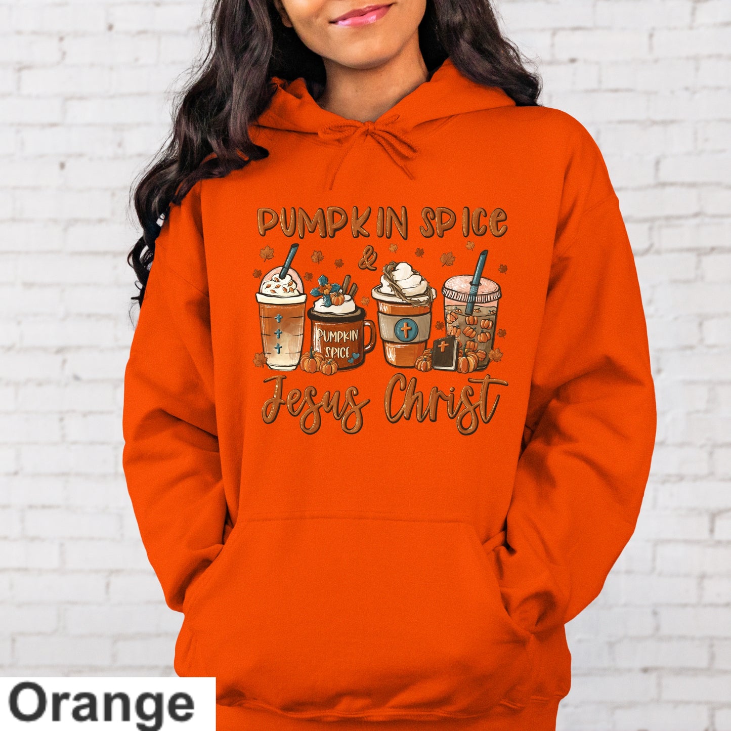 Pumpkin Spice Jesus Christ  Hoodie