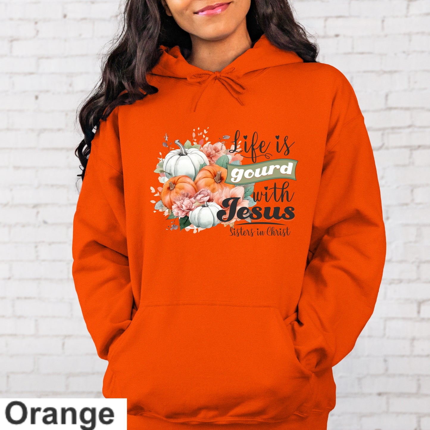 Life Is Gourd With Jesus Hoodie