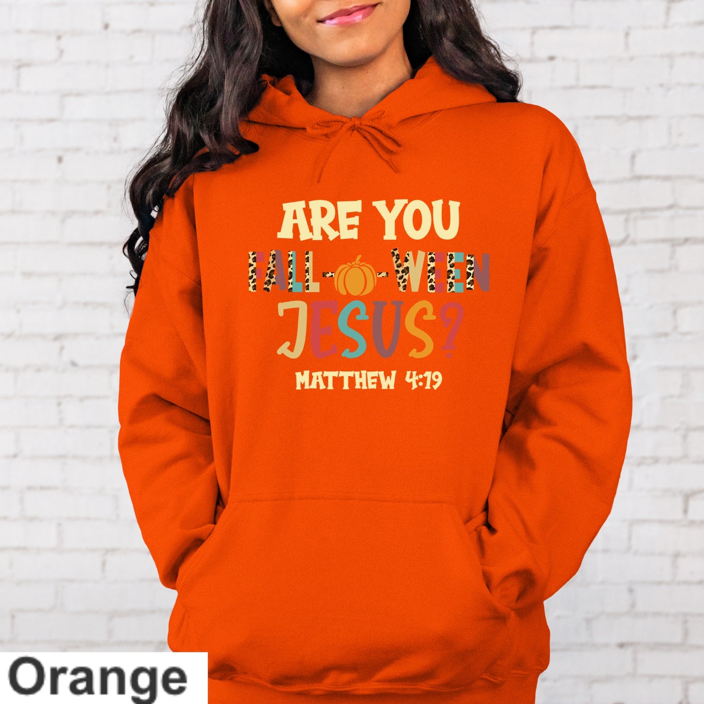 Are You Fall-0-ween Jesus Hoodie