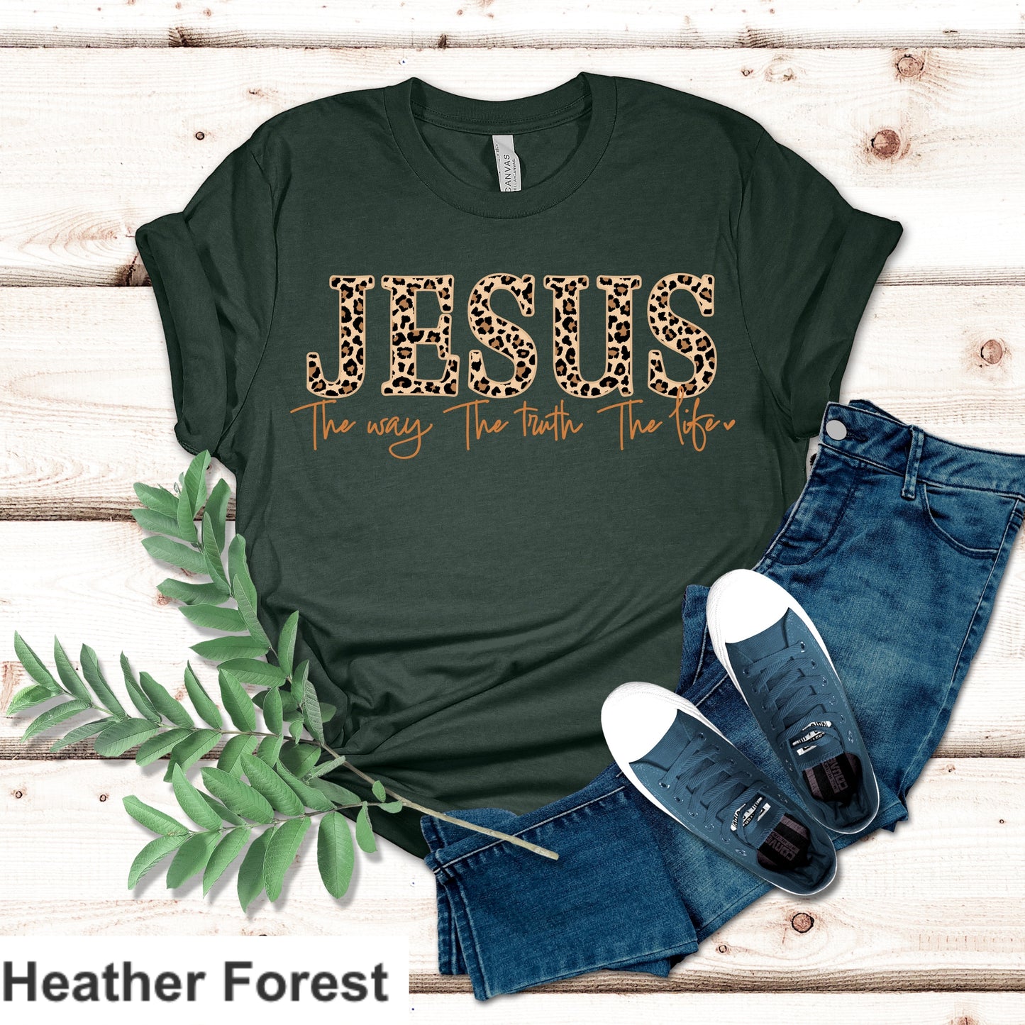 Jesus. The Way The Truth And The Life  T-shirt