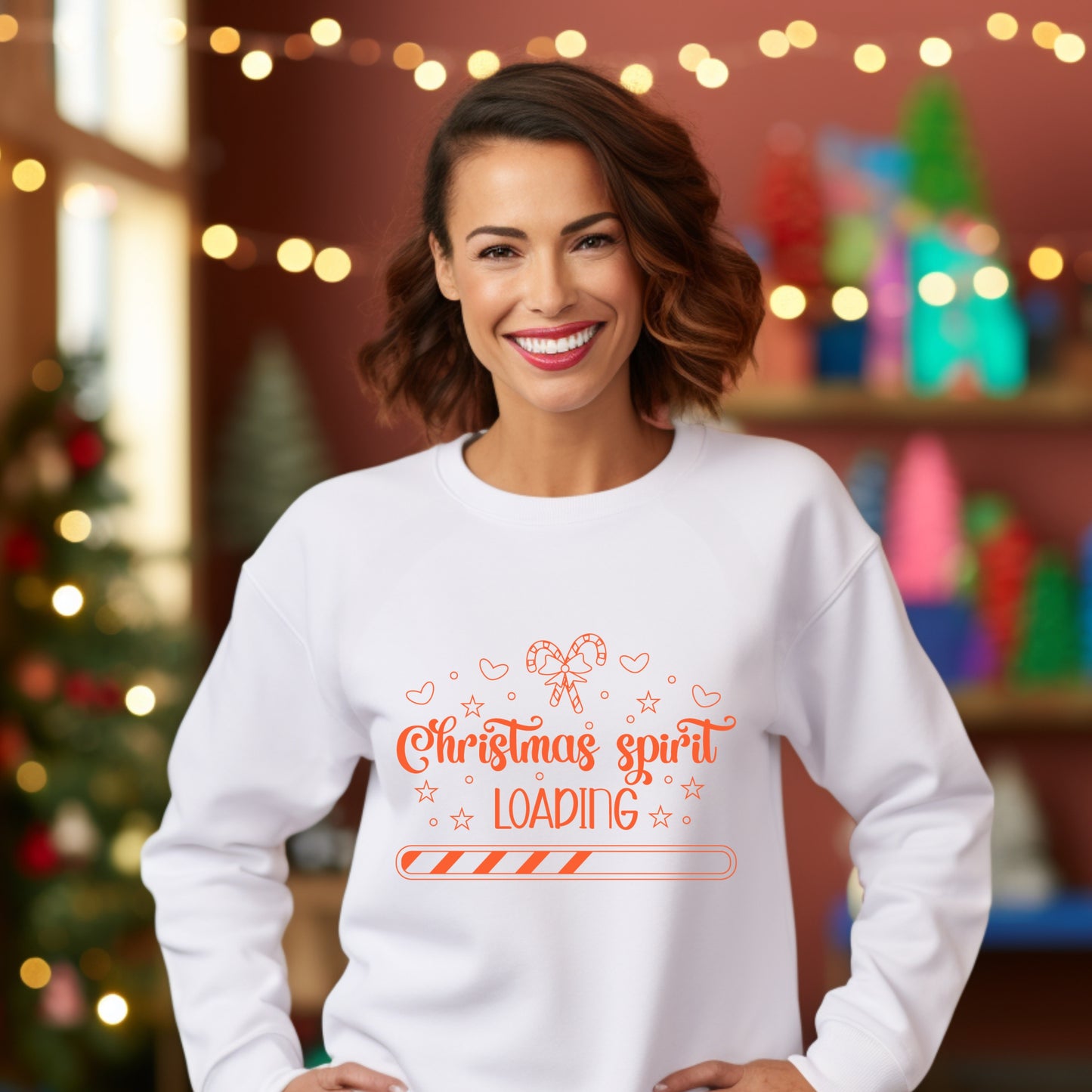 Christmas Spirit Loading Sweatshirt