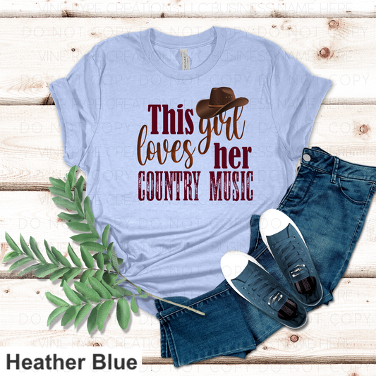 This Girl Loves Her Country Music $12 Thursday