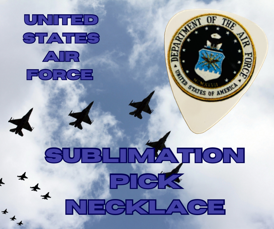 Air Force Pick Necklace